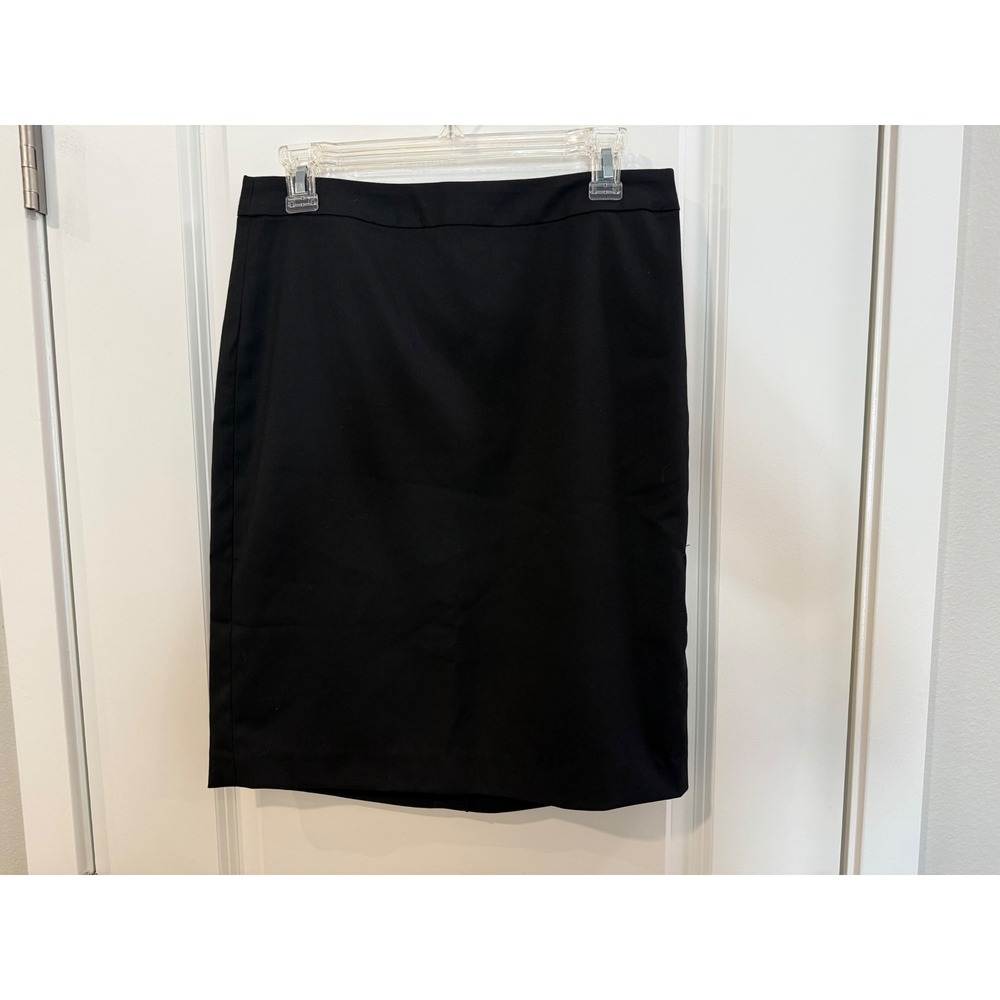 Banana Republic Womens Black Pencil Skirt‎ Tailored Office Workwear 6 NEW